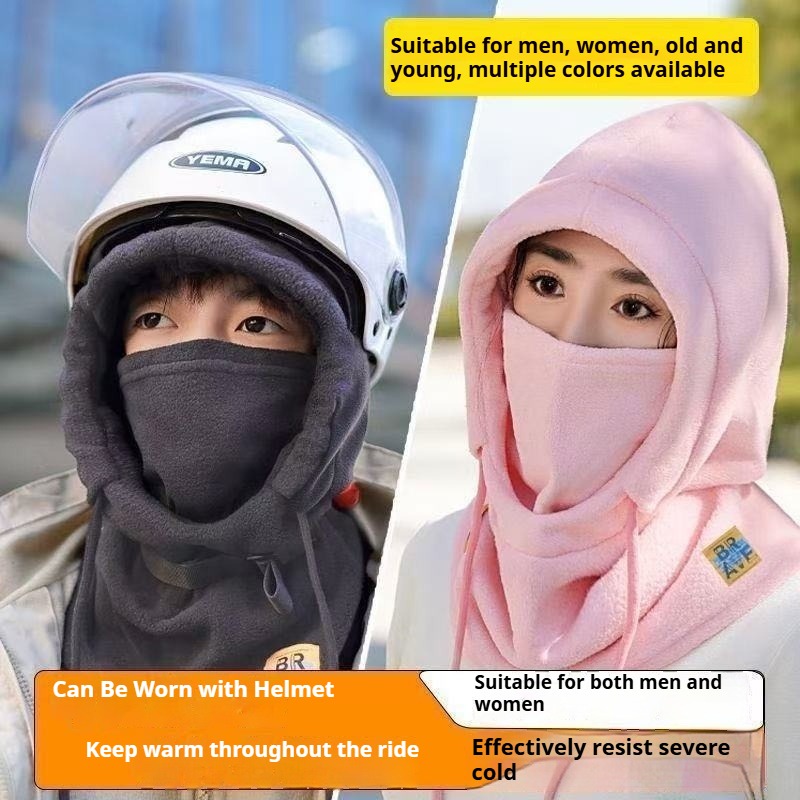 Cycling Gear To Keep You Warm - Winter Warm Hat and Neck Warmer