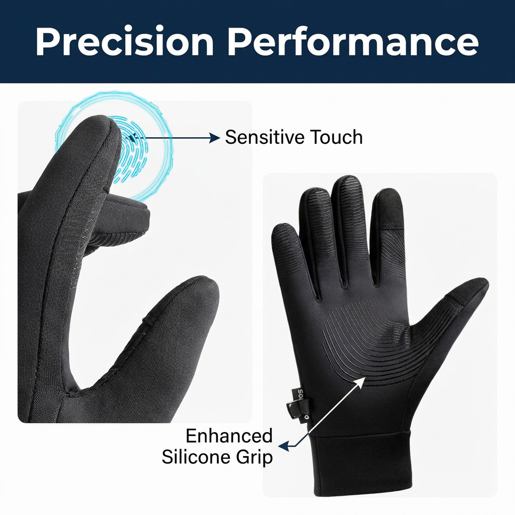 Winter Sport Gloves for Men, T - Cycling Gear For Cold Weather 评论和价格