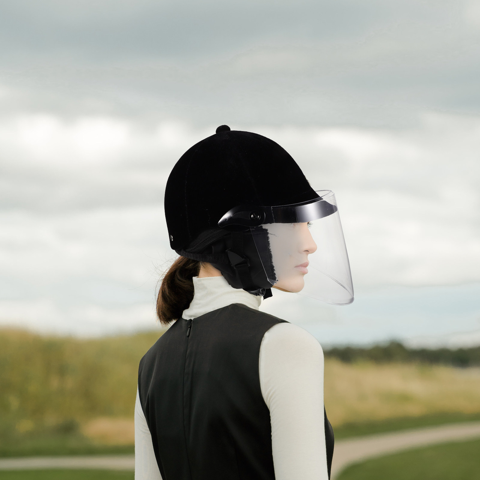 Black Equestrian for Men and W - Cycling Gear Black 评论和价格