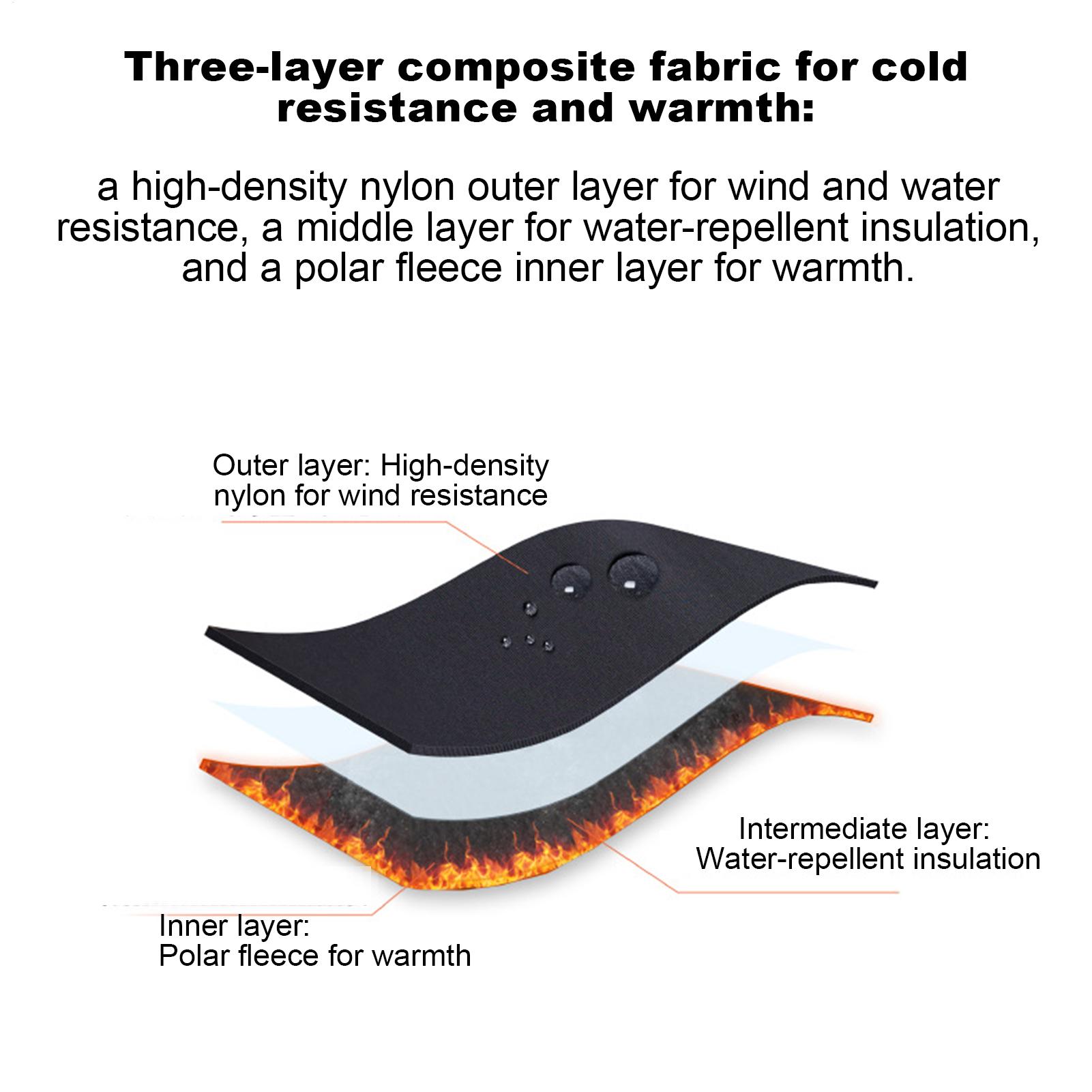 Warm Gloves Windproof Touchscr - Cycling Gear For Cold Weather 评论和价格