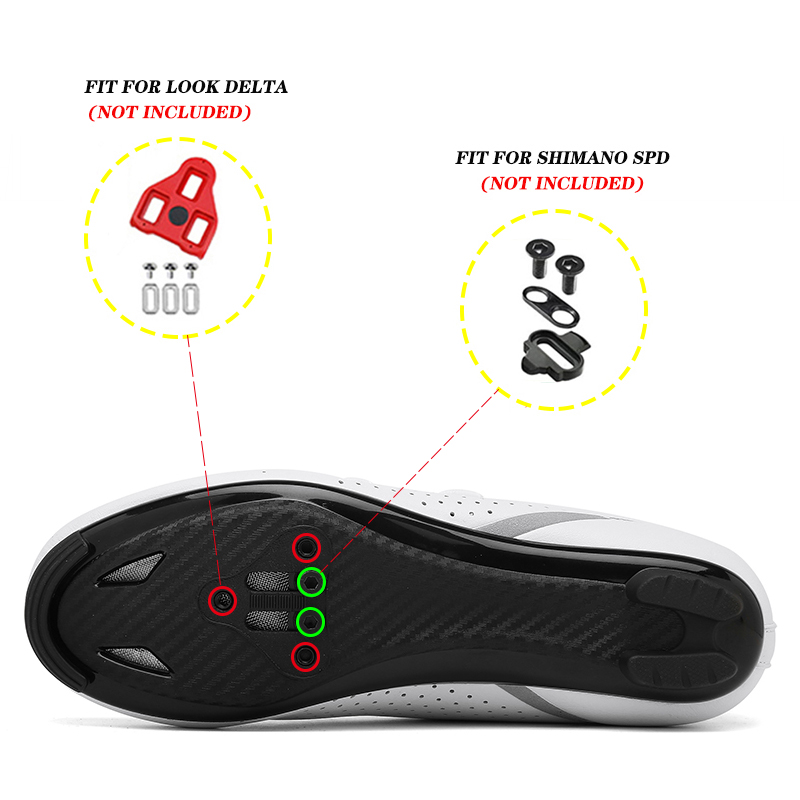 Speed Cycling Sneakers Road Bi - Road Bike Cleats 评论和价格