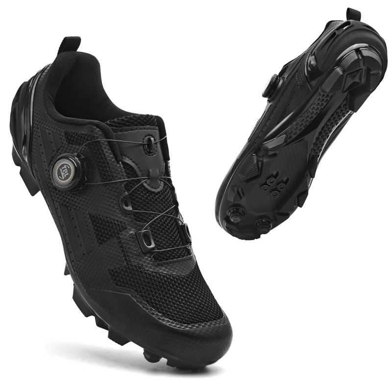 Road Cycling Shoes male Breath - Road Bike Cleats 评论和价格