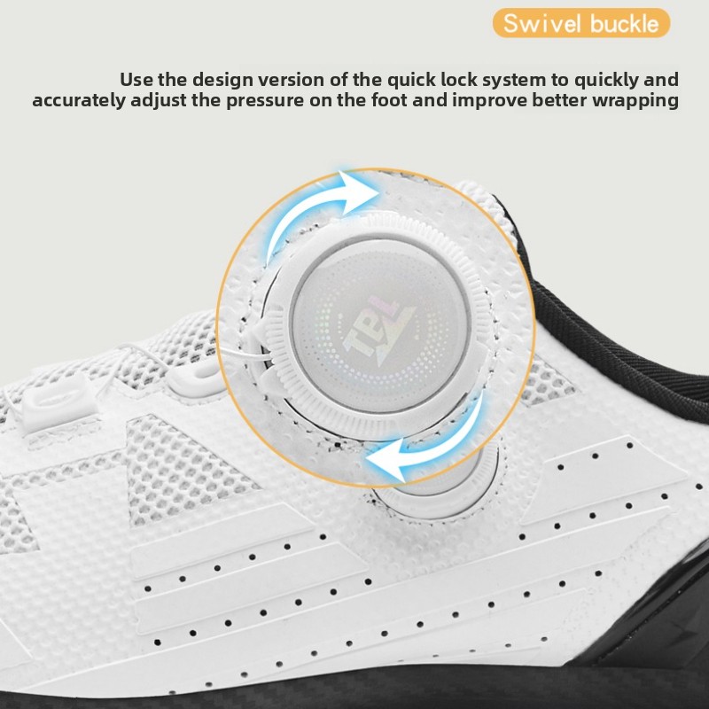 Road Cycling Shoes male Breath - Road Bike Cleats 评论和价格