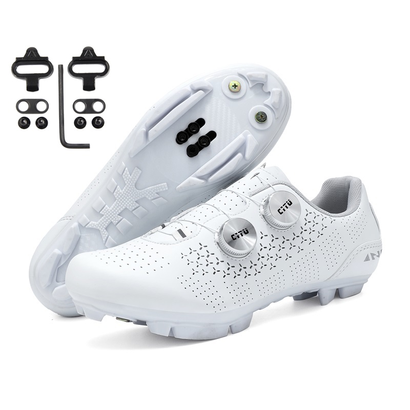 Mtb Cycling Shoes Man Cleats S - Road Bike Cleats 评论和价格