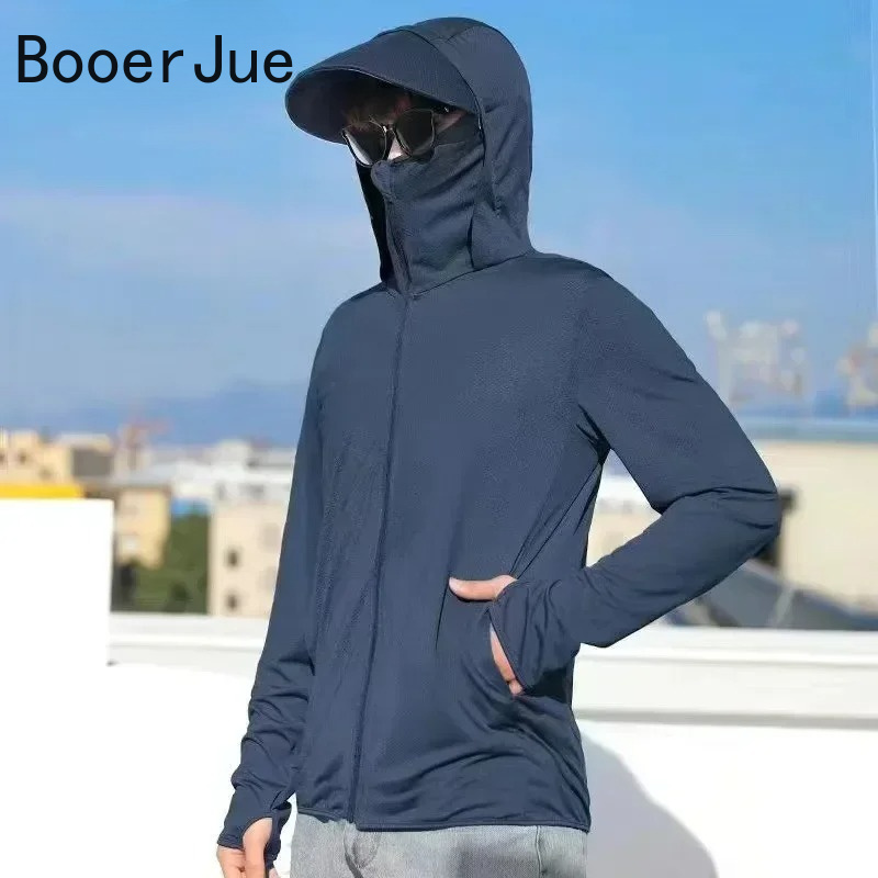 UPF50+ Men's Sun Protection Th - Cycling Gears 评论和价格