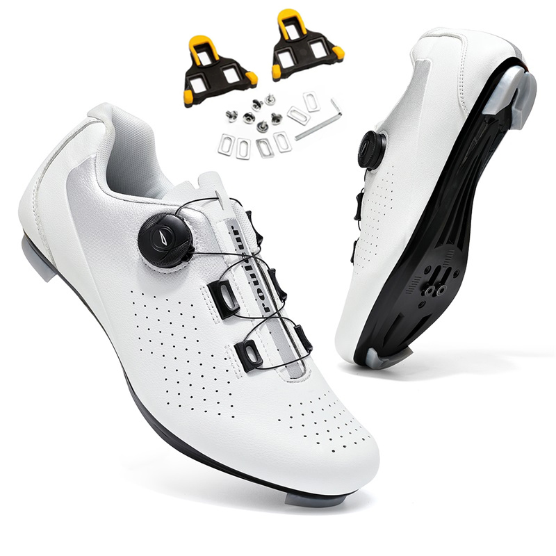 Road Cycling Shoes Flats Cleat - Road Bike Cleats 评论和价格