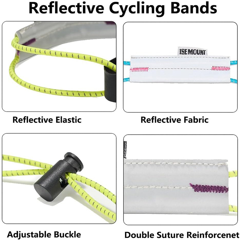 Reflective Cycling Pants Strap - Cycling Gears 评论和价格
