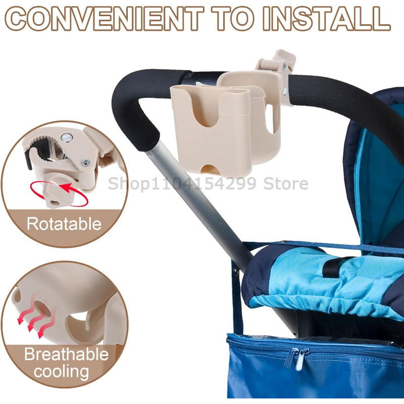 2-in-1 Universal Stroller Wate - Water Bottle Holder 评论和价格