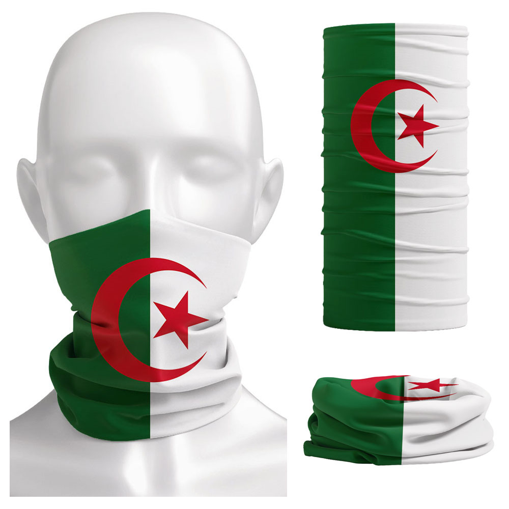 Algeria Flag Printed Bandana H - Cycling Gears 评论和价格