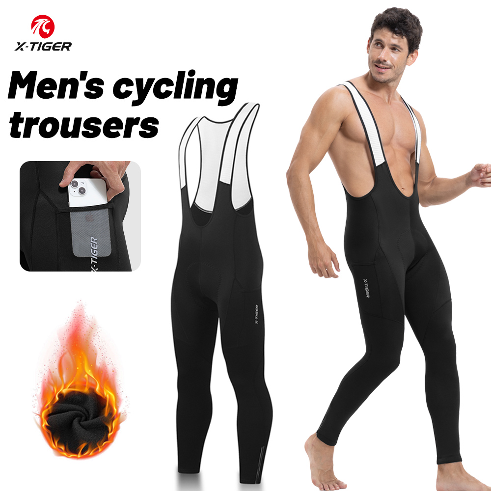 X-TIGER Men Winter Cycling Bib - Cycling Gear To Keep You Warm 评论和价格