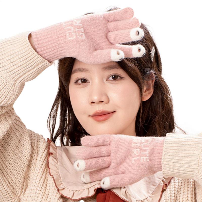 Warm Gloves For Women Elastic  - Cycling Gear For Cold Weather 评论和价格