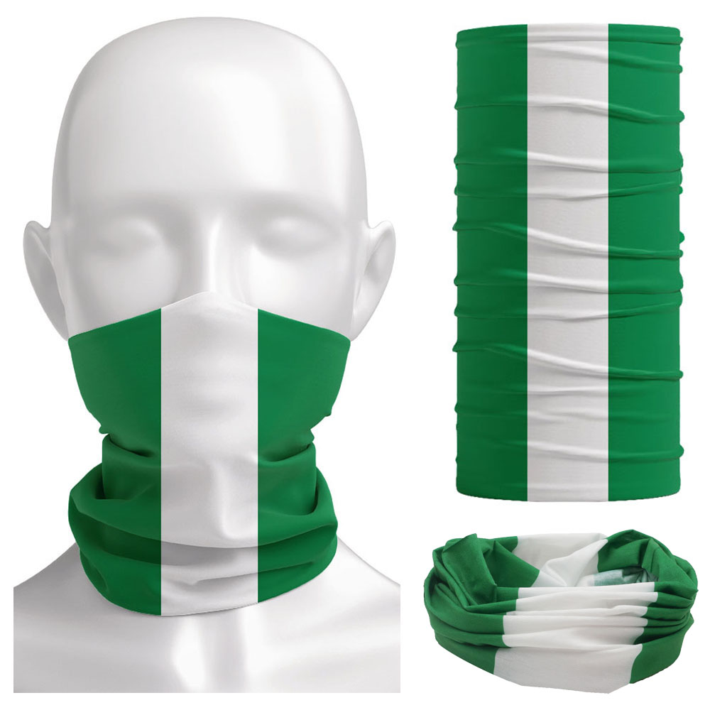 Nigeria Flag Bandanna Women Ne - Cycling Gears 评论和价格